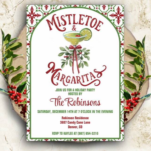 Christmas Holiday Cocktail Party Invitation (Creator Uploaded)