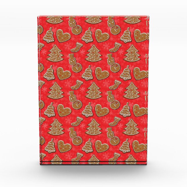 Christmas Holiday Cookie Photo Block (Front)