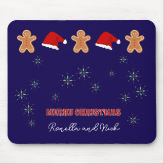 Christmas - Holiday - Custom Mouse Pad