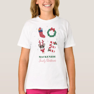 Christmas Holiday Family Matching Personalised T-Shirt
