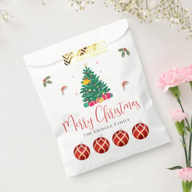 Christmas Holiday Favour Bags (Sealed)