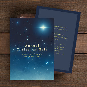 Christmas Holiday Foil Invitation