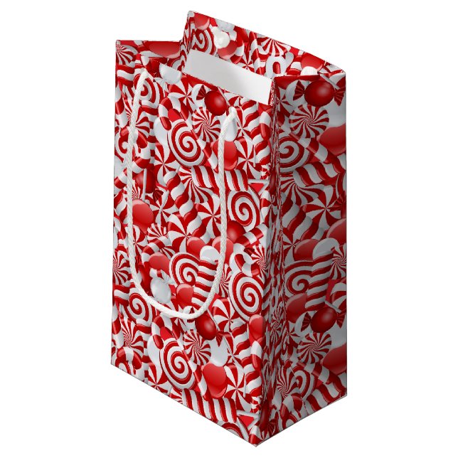 Christmas Holiday Gift Bag (Front Angled)