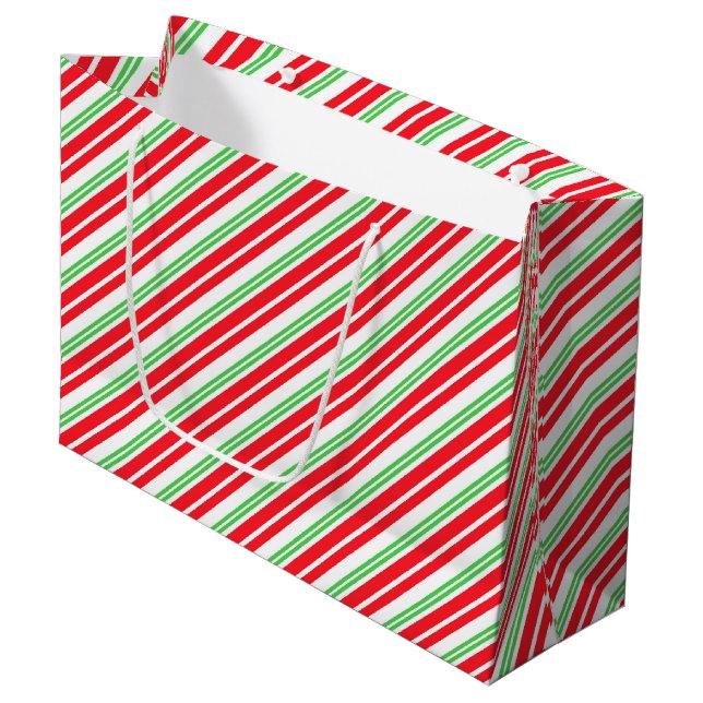 Christmas Holiday Gift Bag (Front Angled)