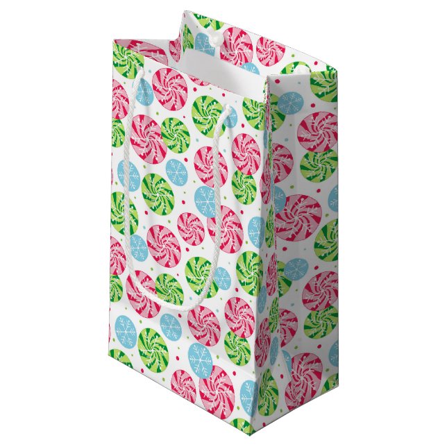 Christmas Holiday Gift Bag (Front Angled)