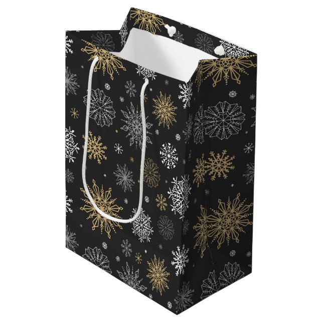 Christmas Holiday Gift Bag (Front Angled)