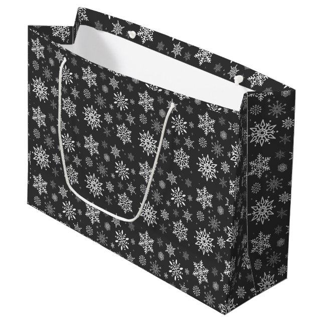 Christmas Holiday Gift Bag (Front Angled)