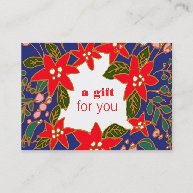 Christmas / Holiday Gift Certificate (Front)