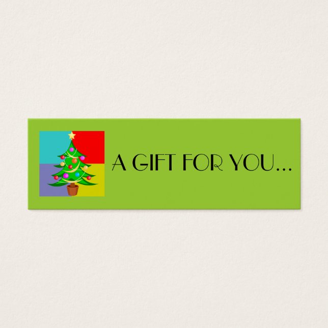 Christmas | Holiday Gift Tags (Front)