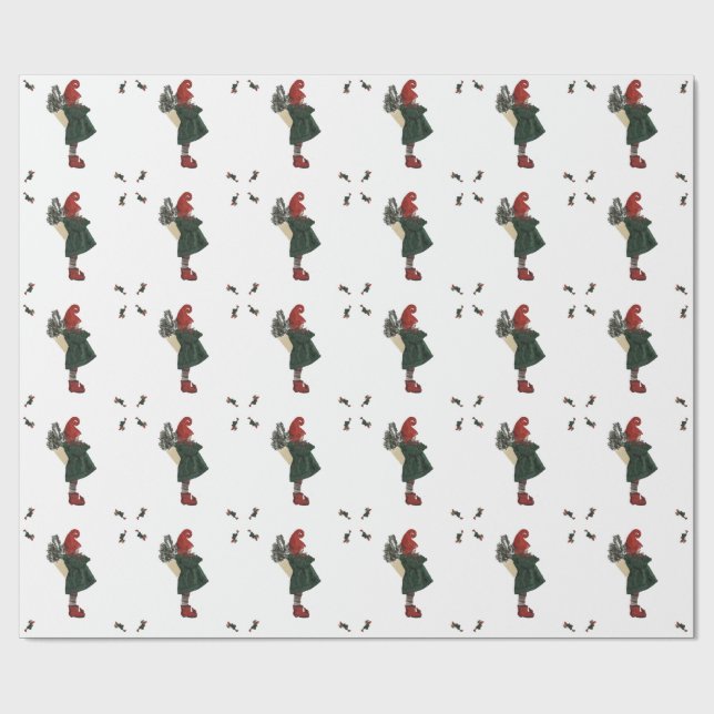 Christmas Holiday Gift Wrap Sheets & Rolls (Flat)