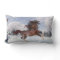 Christmas Holiday Horse Throw Pillow