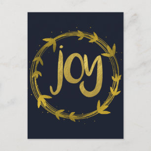 Christmas Holiday Joy Postcard