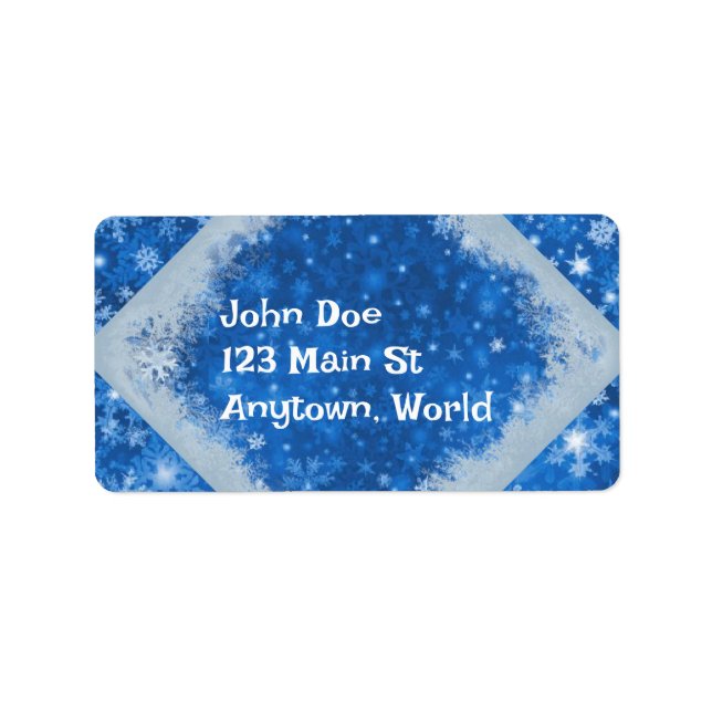 Christmas Holiday Label (Front)