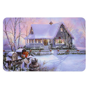 Christmas Holiday Magnet