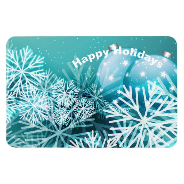 Christmas Holiday Magnet (Horizontal)
