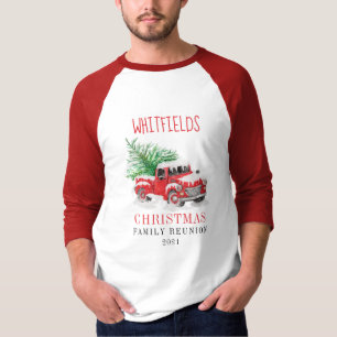 Christmas Holiday Matching Family Matching Reunion T-Shirt