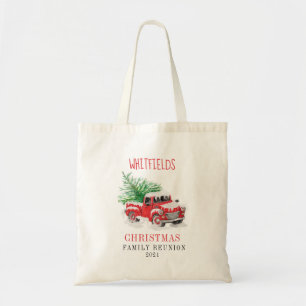 Christmas Holiday Matching Family Reunion Custom Tote Bag