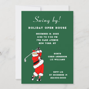 Christmas Holiday Open House Invitations