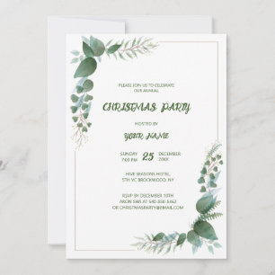 Christmas Holiday Party Invitation