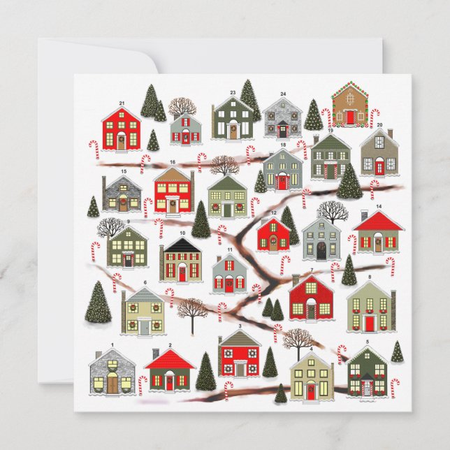 Christmas Holiday Party Invitation (Front)