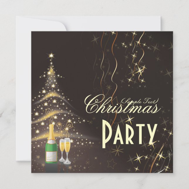 Christmas / Holiday Party invitations (Front)