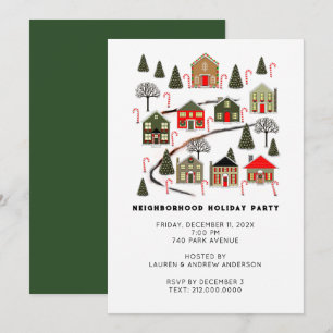 Christmas Holiday Party Invitations