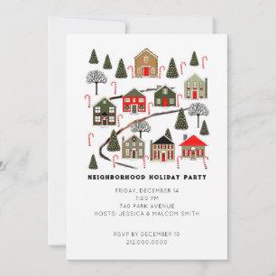 Christmas Holiday Party Invitations