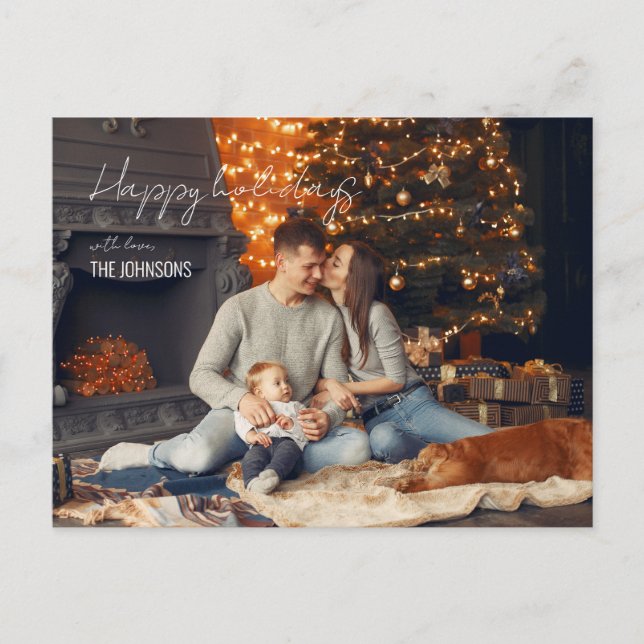 Christmas Holiday Postcard (Front)