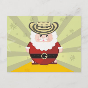 christmas holiday postcard