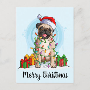 Christmas  holiday postcard