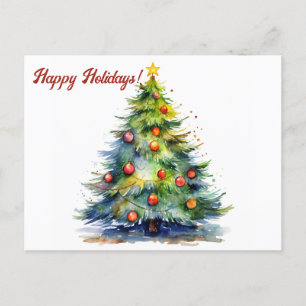 Christmas Holiday Postcard