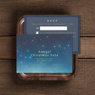 Christmas Holiday Response RSVP Card