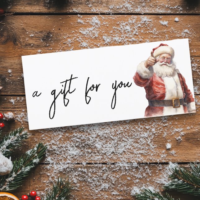 Christmas Holiday Santa Watercolor (Creator Uploaded)