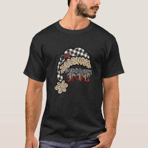 Christmas Holiday Santa's Favourite GRAMS Buffalo  T-Shirt