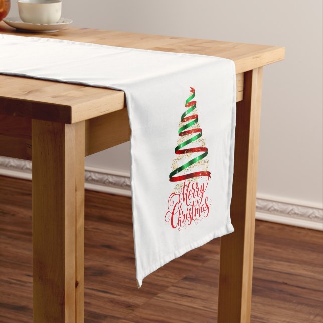 Christmas Holiday  Short Table Runner (In Situ)