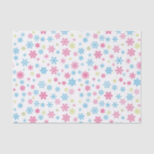 Christmas Holiday Snowflake Pattern Tissue Paper