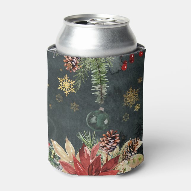 Christmas Holiday Splendour Can Cooler (Can Front)