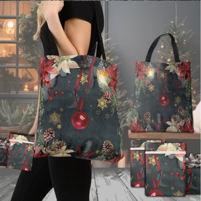 Christmas Holiday Splendour Tote Bag (Creator Uploaded)