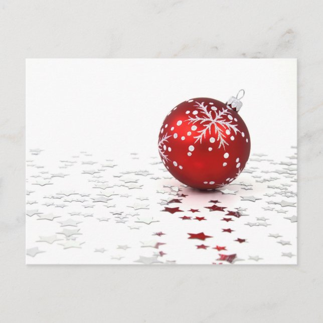 Christmas Holiday Stars Postcard (Front)