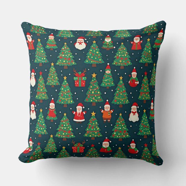 Christmas Holiday Theme Cushion (Front)