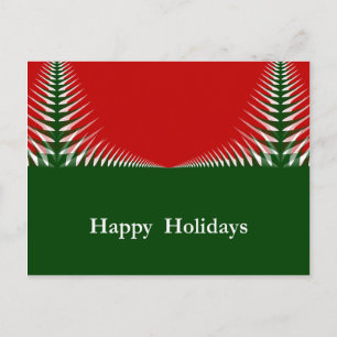 Christmas Holiday Trees Card