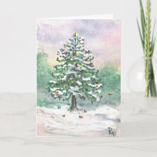 Christmas Holiday Watercolor