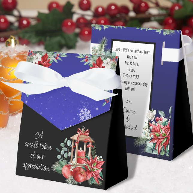 Christmas Holiday Wedding Favour Box (Creator Uploaded)