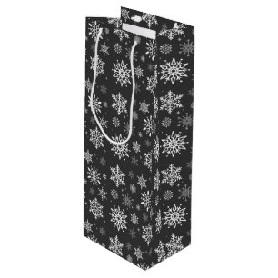Christmas Holiday Wine Gift Bag