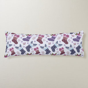 Christmas holidays body cushion