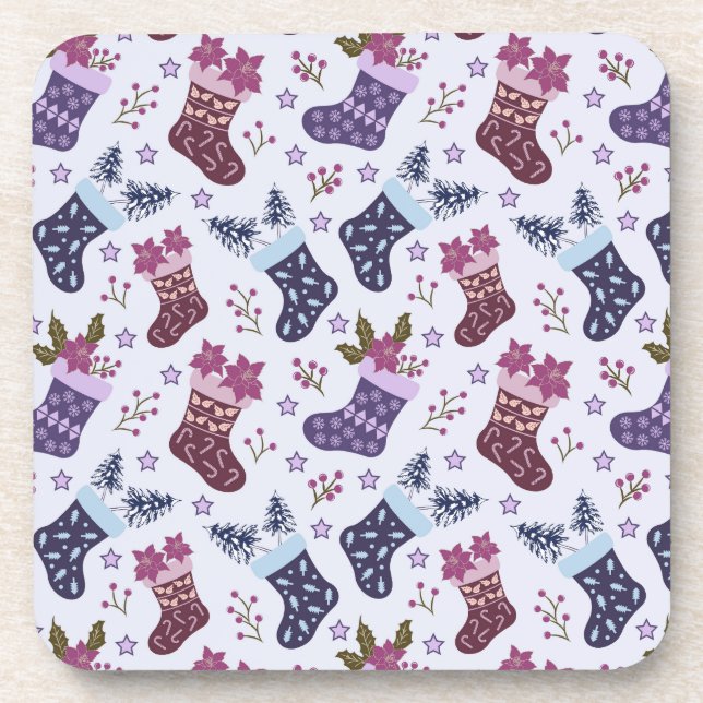 Christmas holidays coaster (Front)