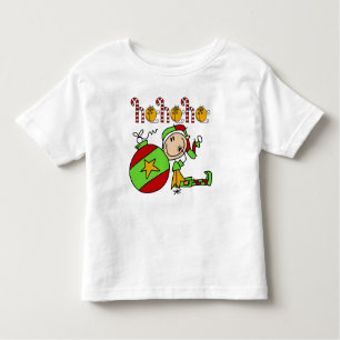 Christmas Holidays Festive Cute Kids Elf Toddler T-Shirt
