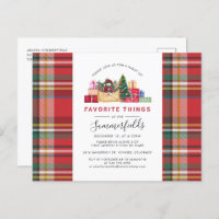 Christmas Holidays Festive Favourite Things Party