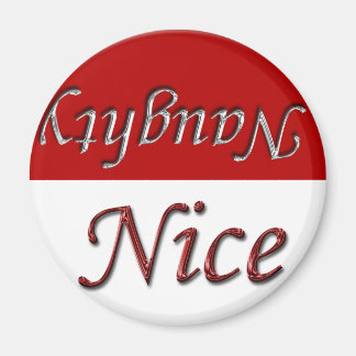 Christmas Holidays Naughty Or Nice Magnet