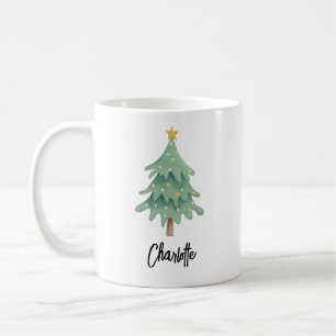 Christmas Holidays Script Personalized Coffee Mug